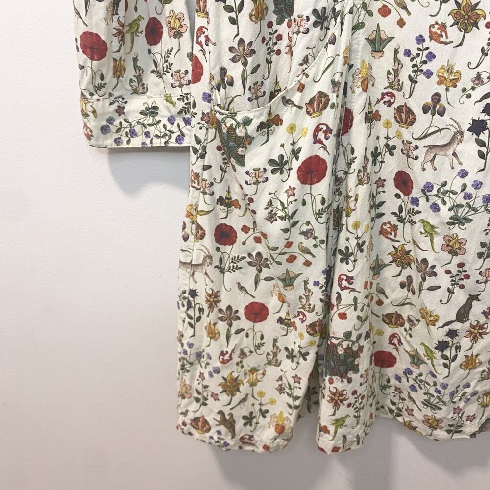 Samantha Pleet passion dress in ivory illuminated print - Picture 3 of 15
